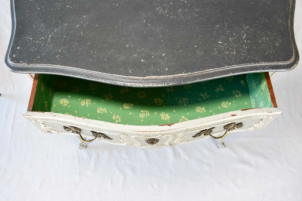 1940s Louis XV style sauteuse commode 38½" x 18½"