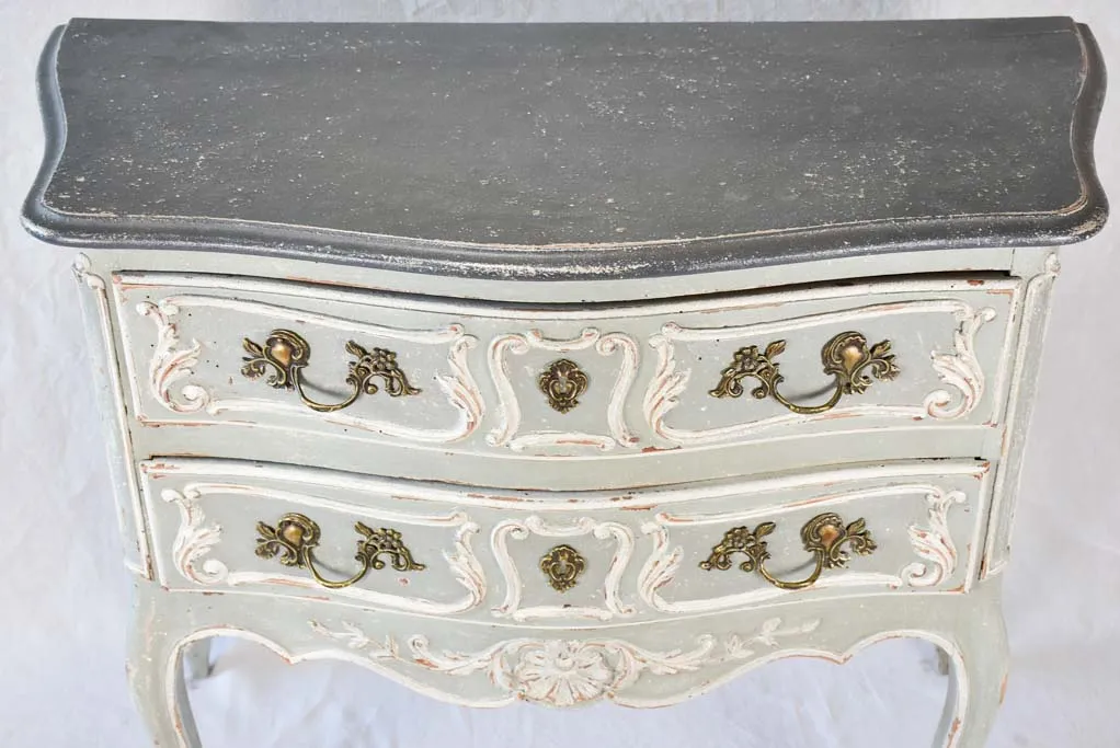 1940s Louis XV style sauteuse commode 38½" x 18½"