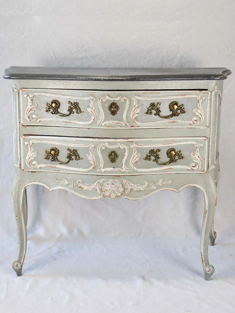 1940s Louis XV style sauteuse commode 38½" x 18½"