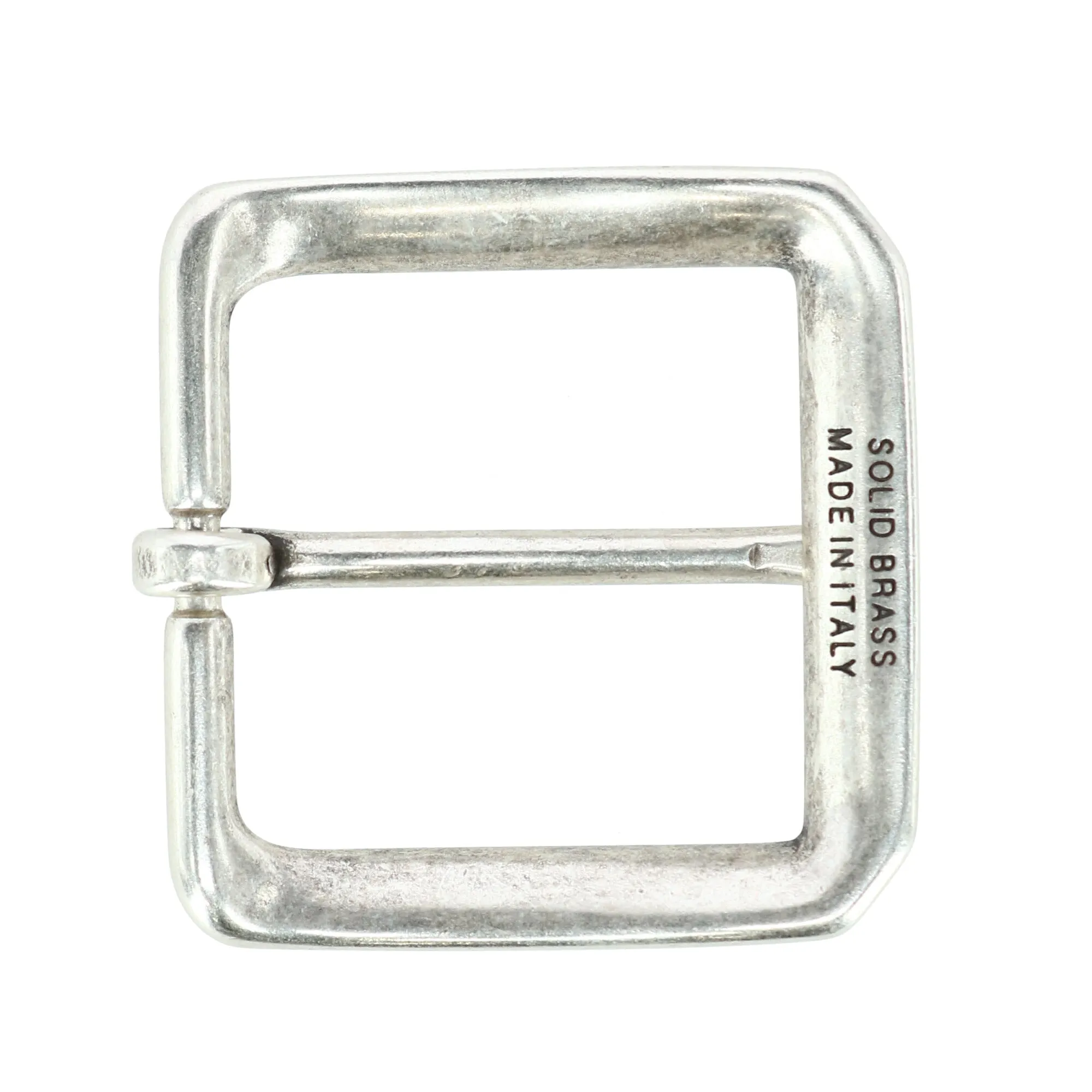 35mm Square Solid Brass Harness Belt Buckle