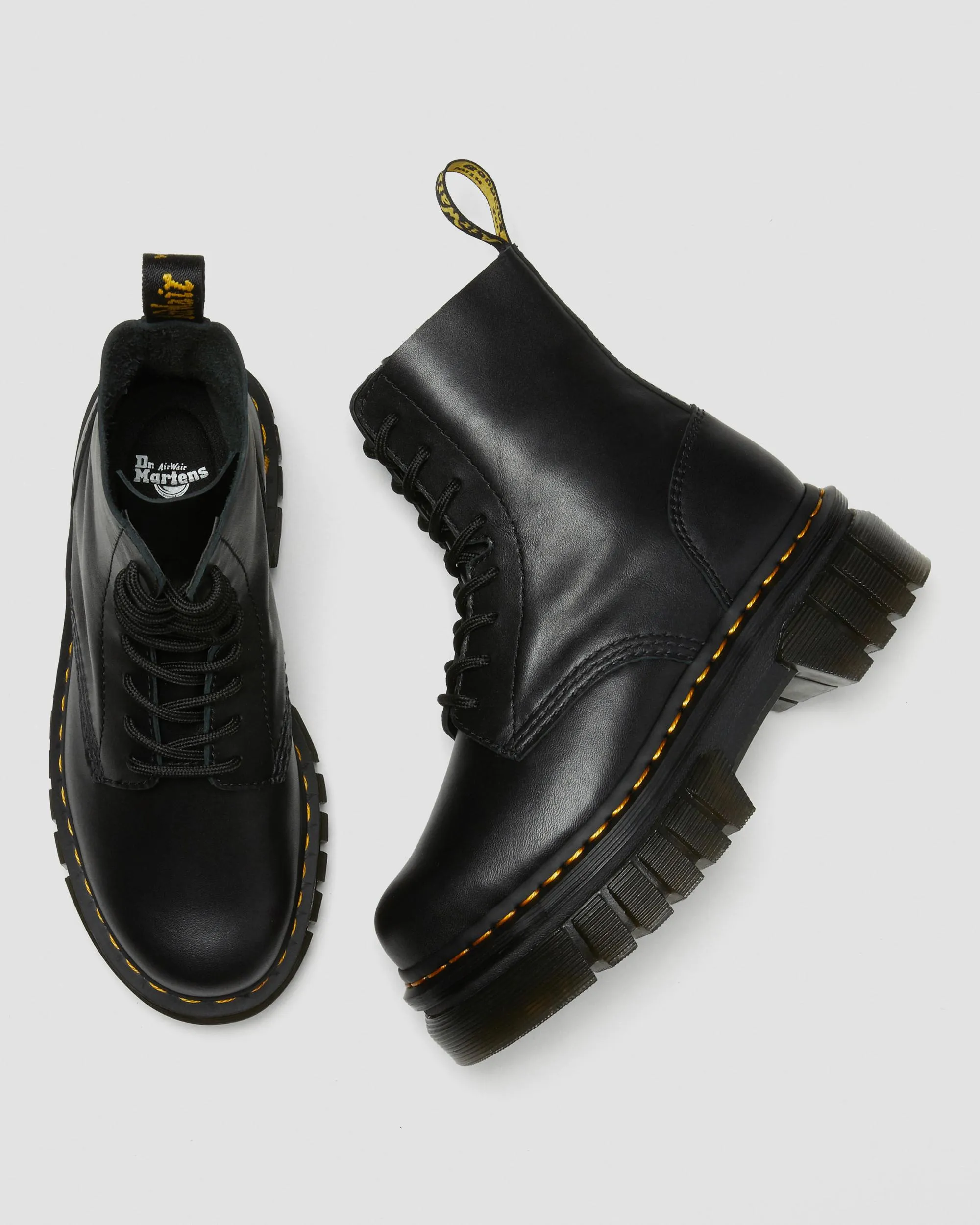 Audrick nappa leather platform ankle boots Dr. Martens