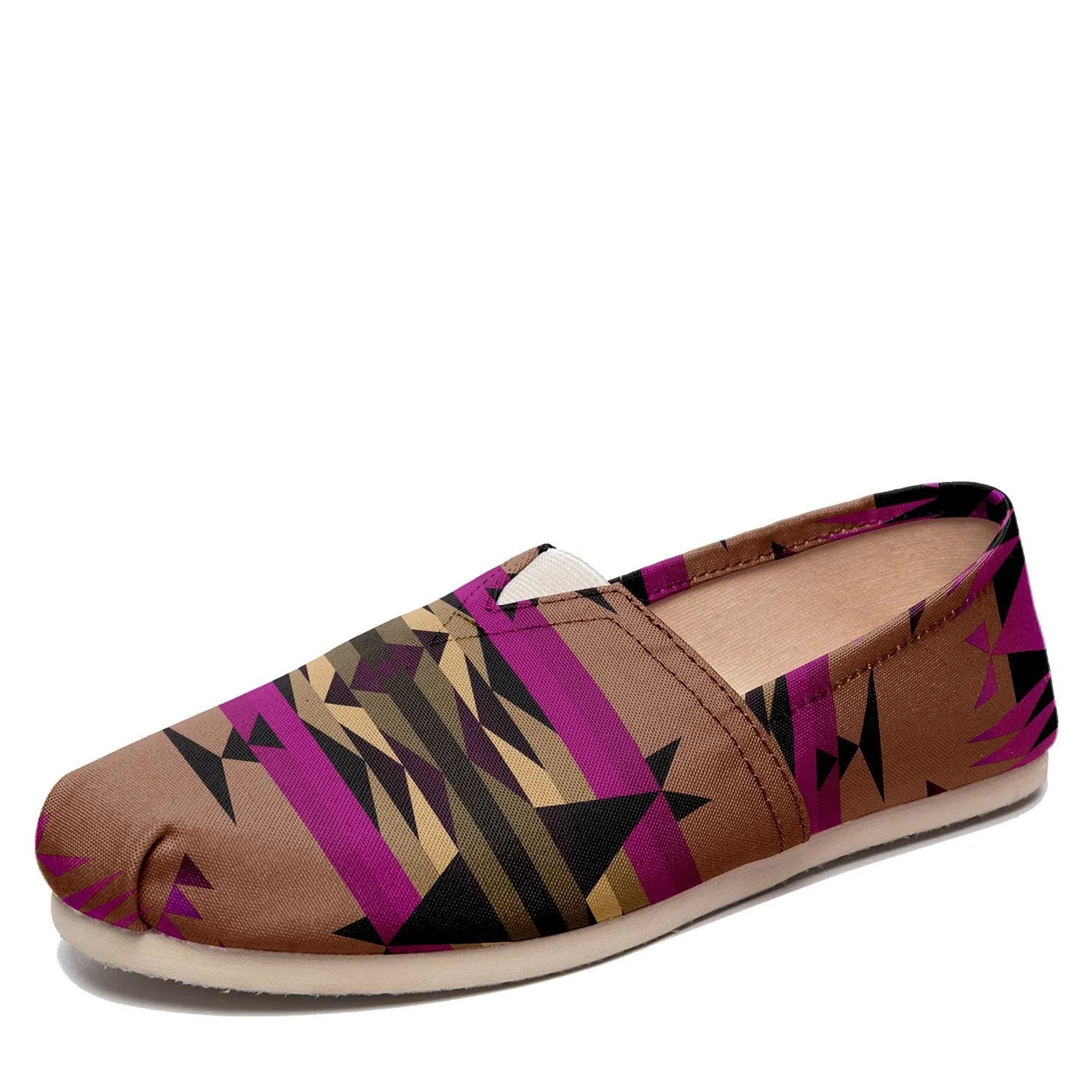 Between the Mountains Berry Slip On