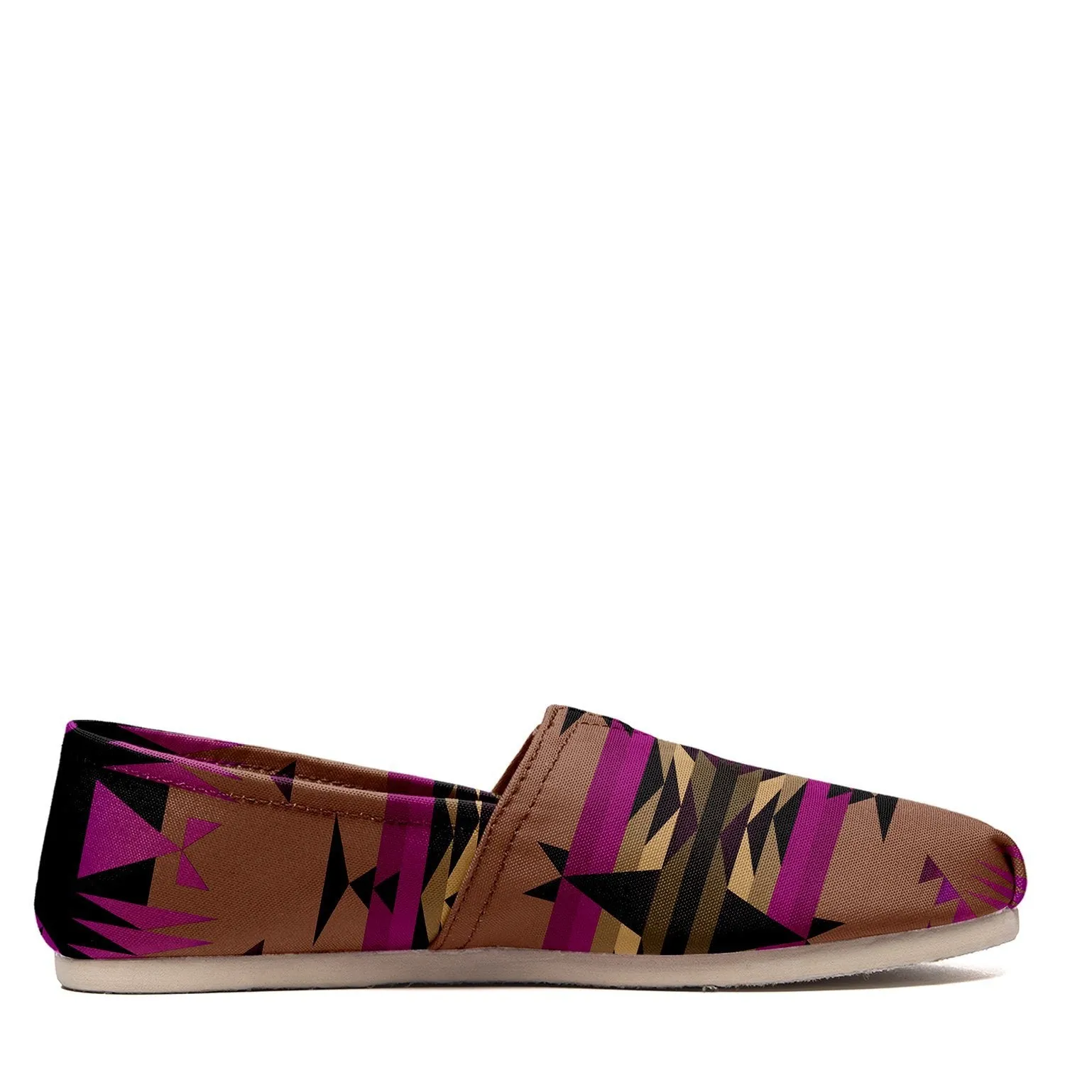 Between the Mountains Berry Slip On