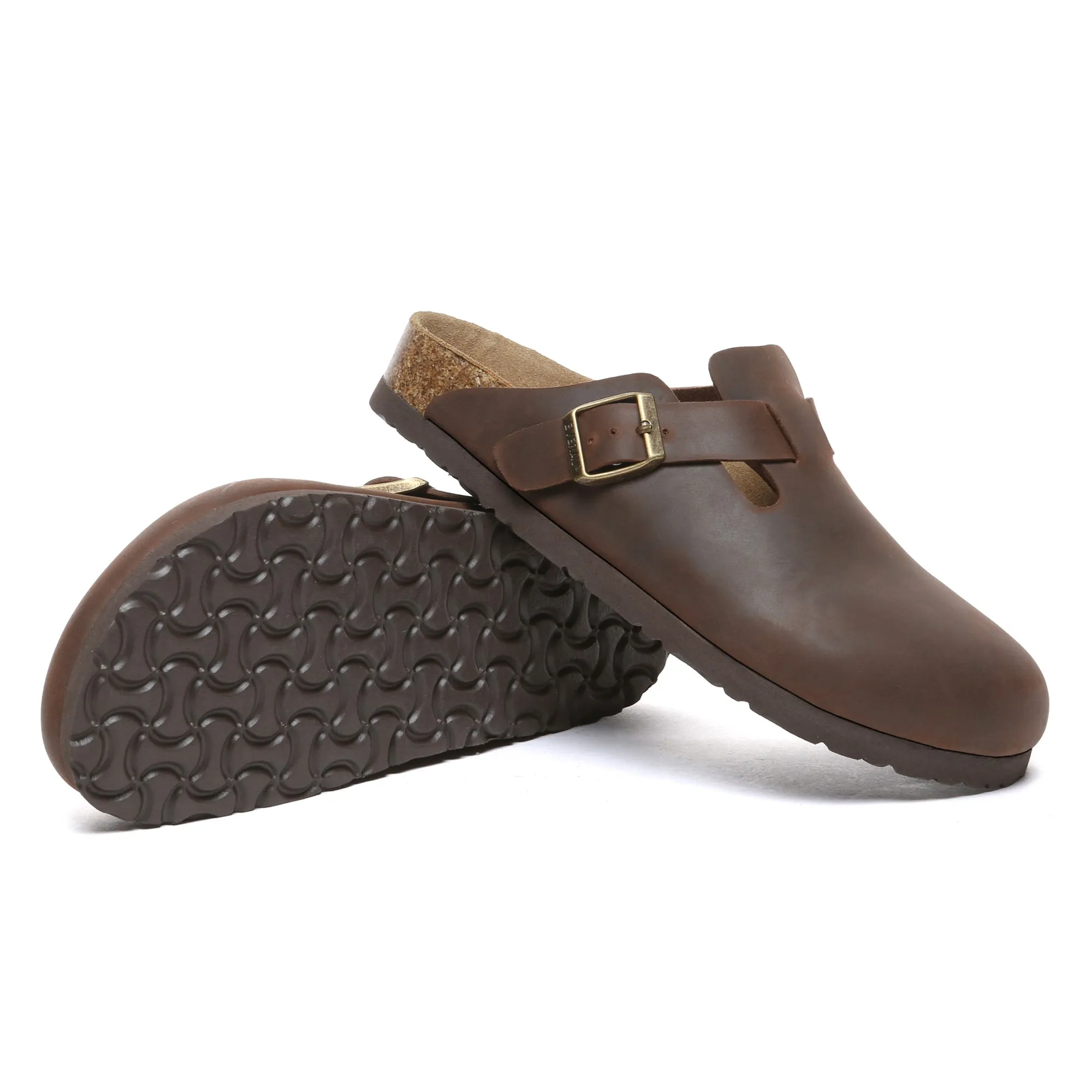 Birkie Men Leather Slippers