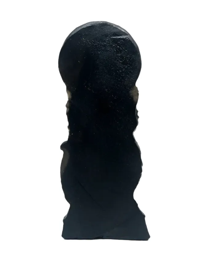 Black Obsidian Crystal Freyja Carving