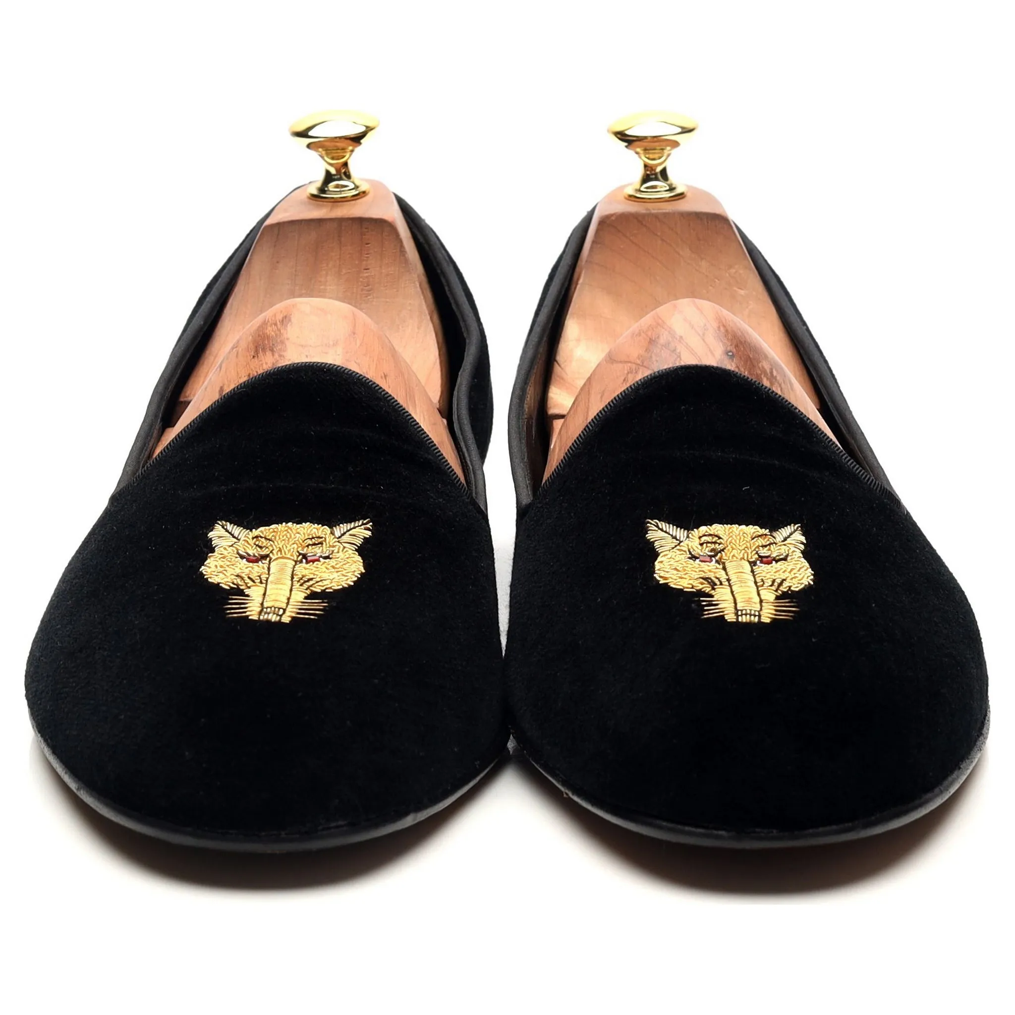 Black Velvet Slippers UK 10.5 E