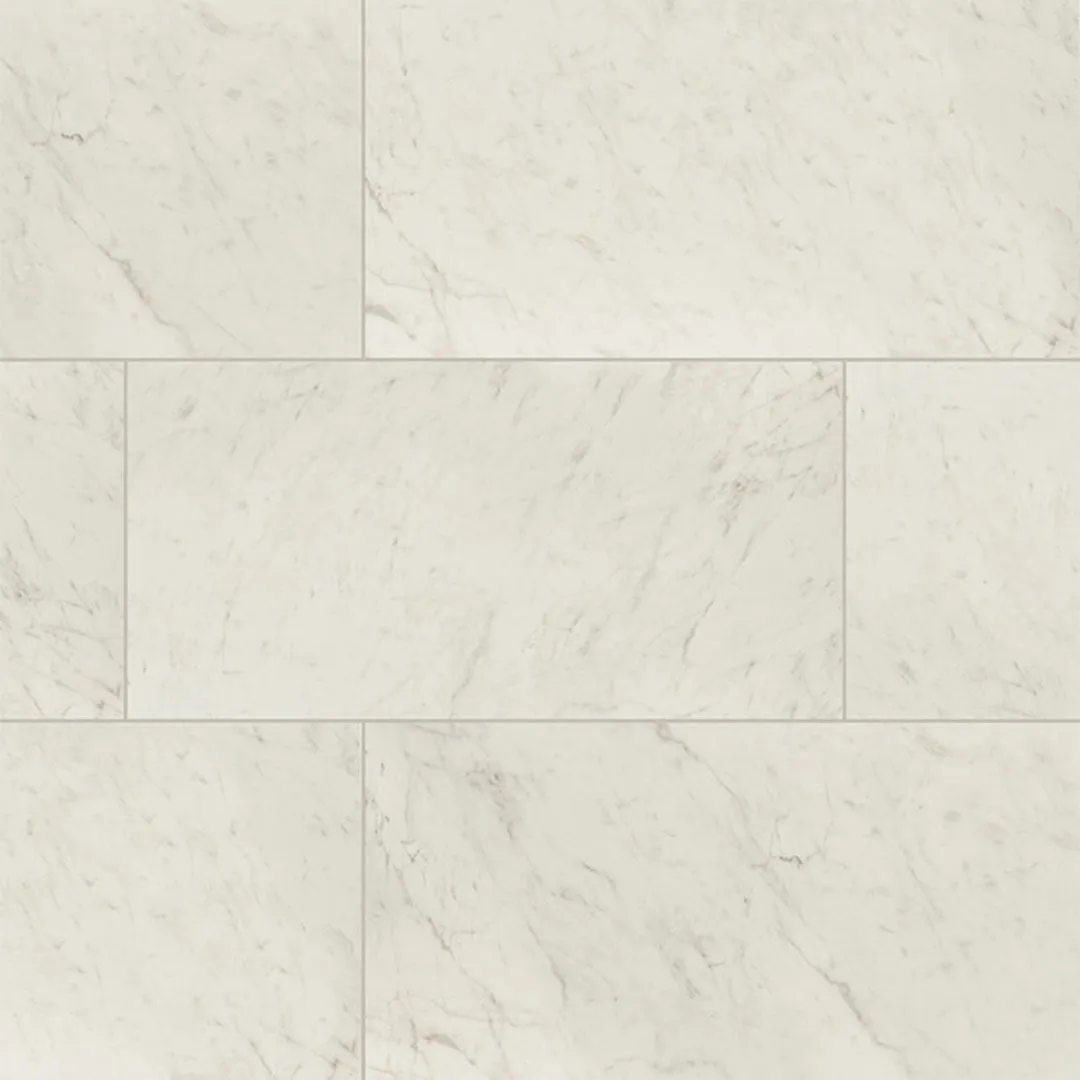 Carrara Bianco Matte, 12" x 24" - Porcelain Tile