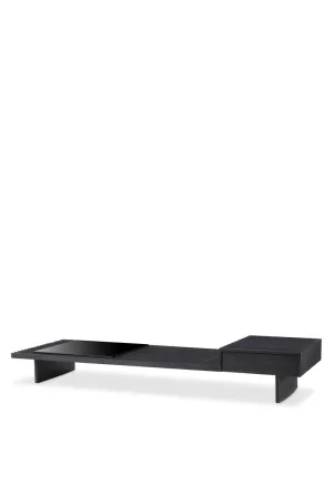 Charcoal Gray Oak Coffee Table | Eichholtz The Crest