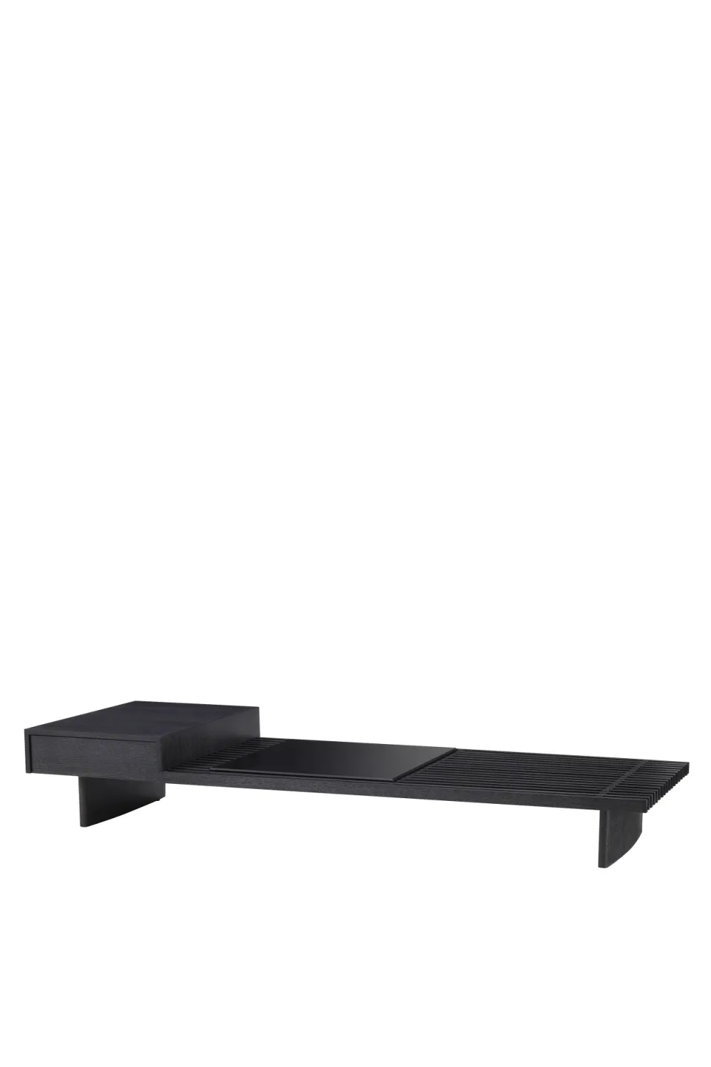 Charcoal Gray Oak Coffee Table | Eichholtz The Crest