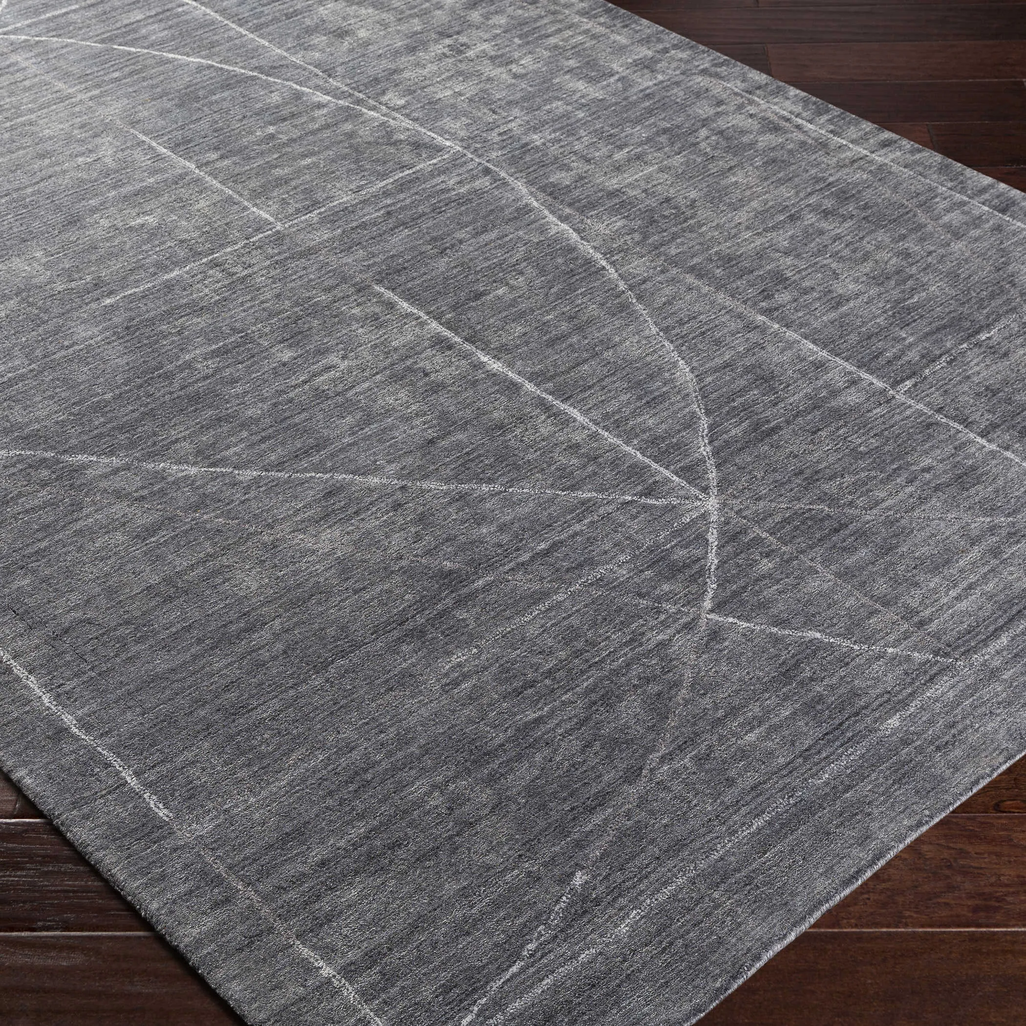 Costilla Modern Gray 8 X 10 Rug