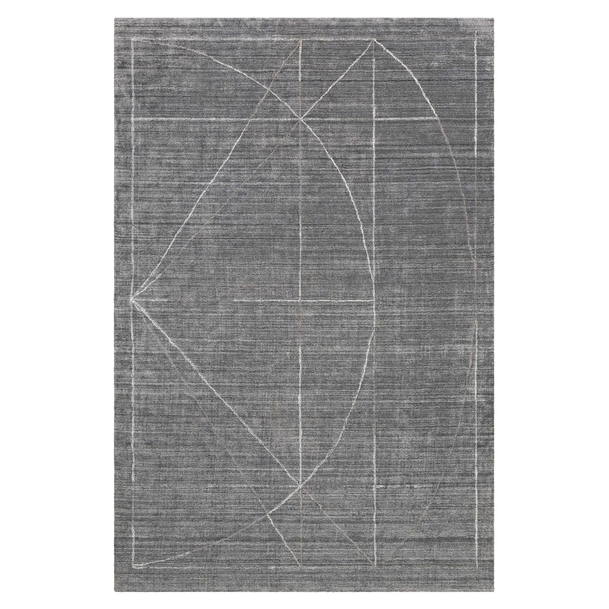 Costilla Modern Gray 8 X 10 Rug