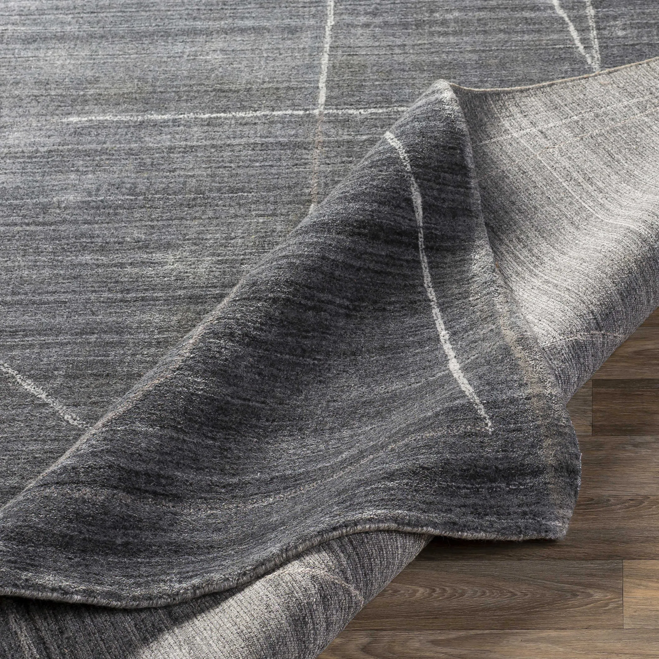 Costilla Modern Gray 8 X 10 Rug