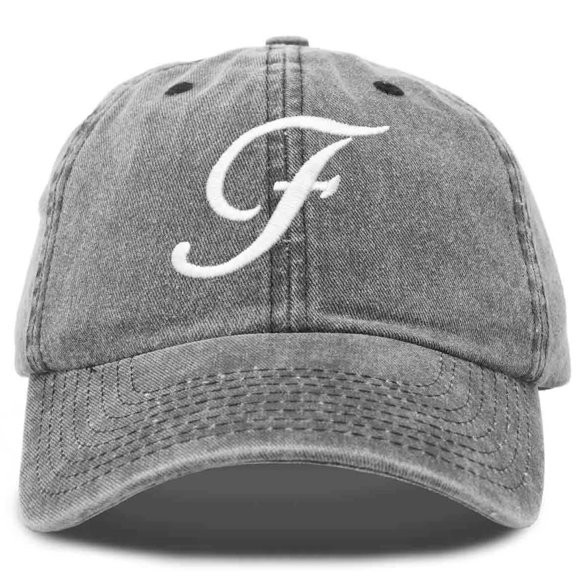 Dalix Initial Letter F Hat