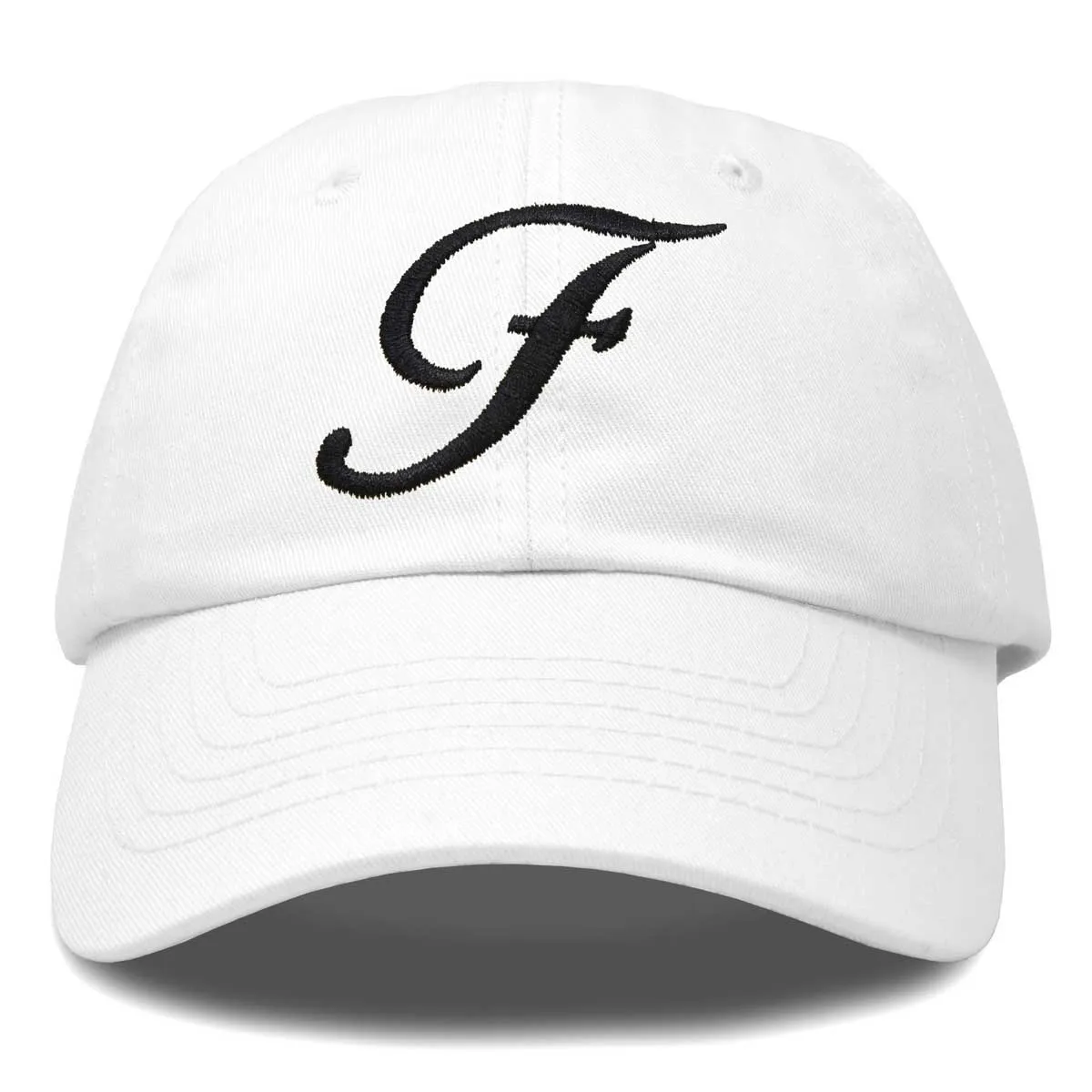 Dalix Initial Letter F Hat