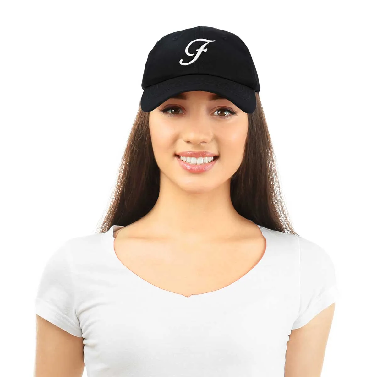 Dalix Initial Letter F Hat