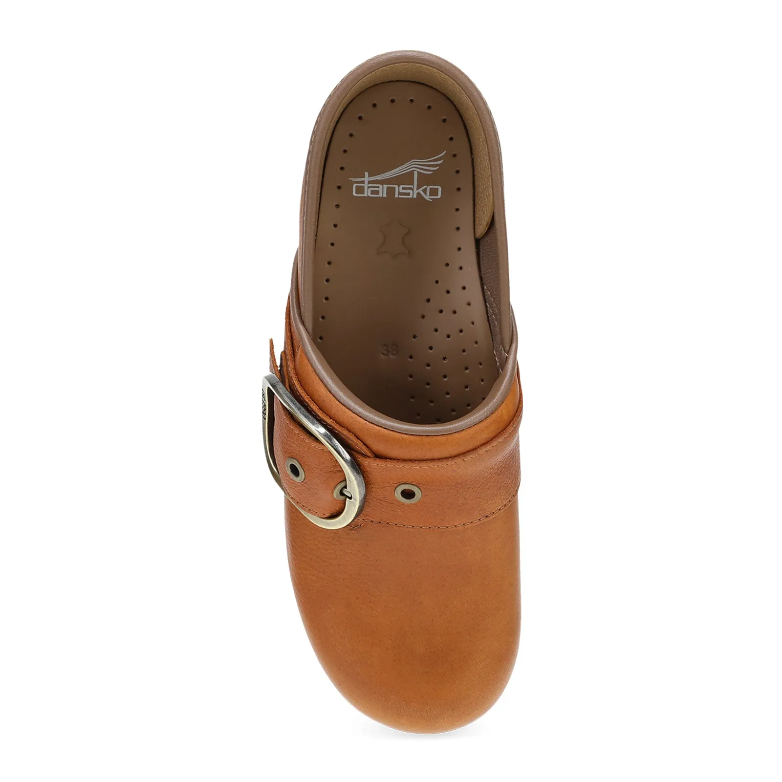 Dansko Pearson Clog (Women) - Tan Tumbled