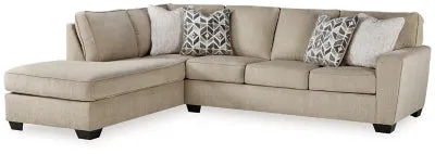 Decelle 2-Piece Sectional with Ottoman