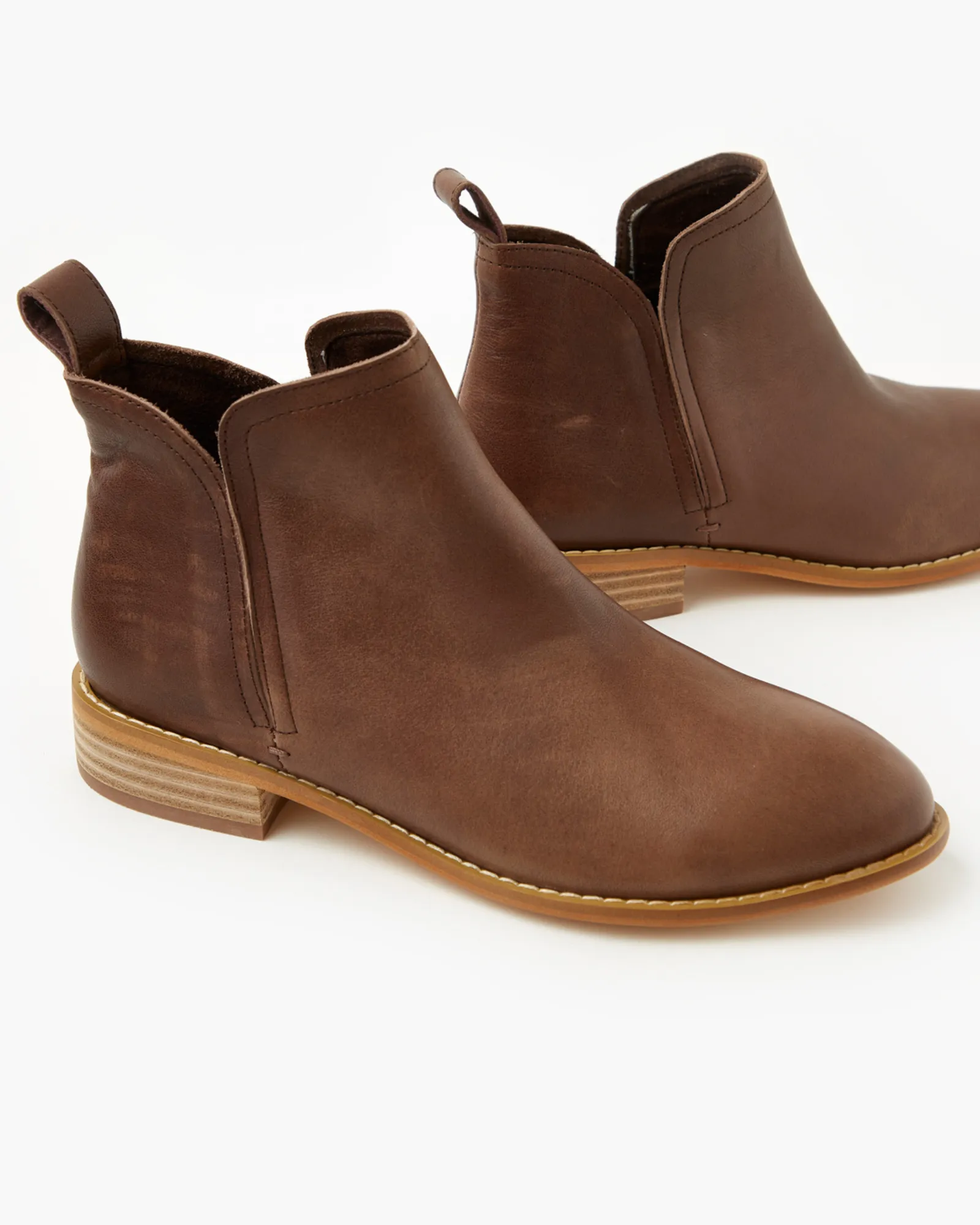 Douglas Leather Boot - Chocolate