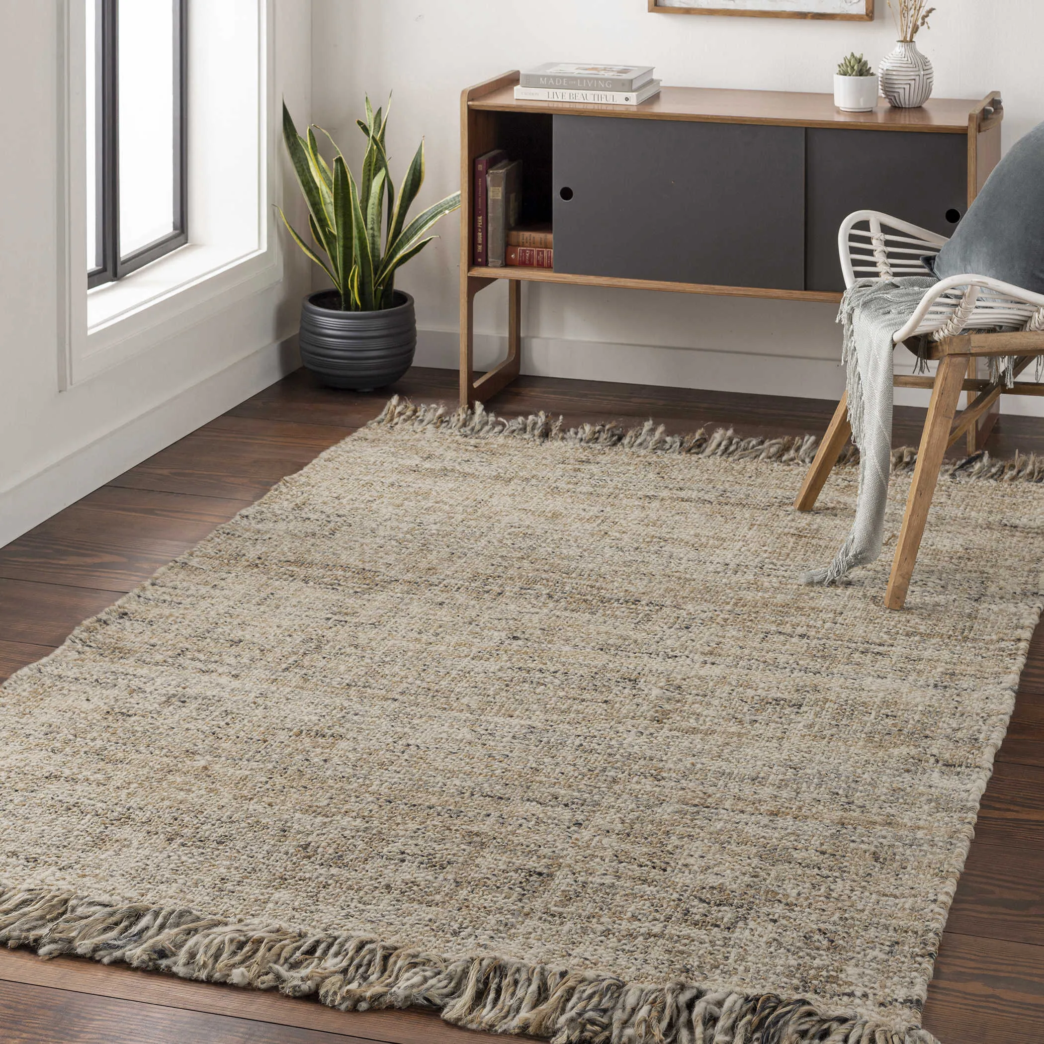 Dumont Gray 8 X 10 Rug