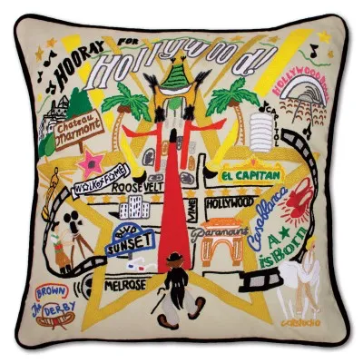 HOLLYWOOD PILLOW BY CATSTUDIO