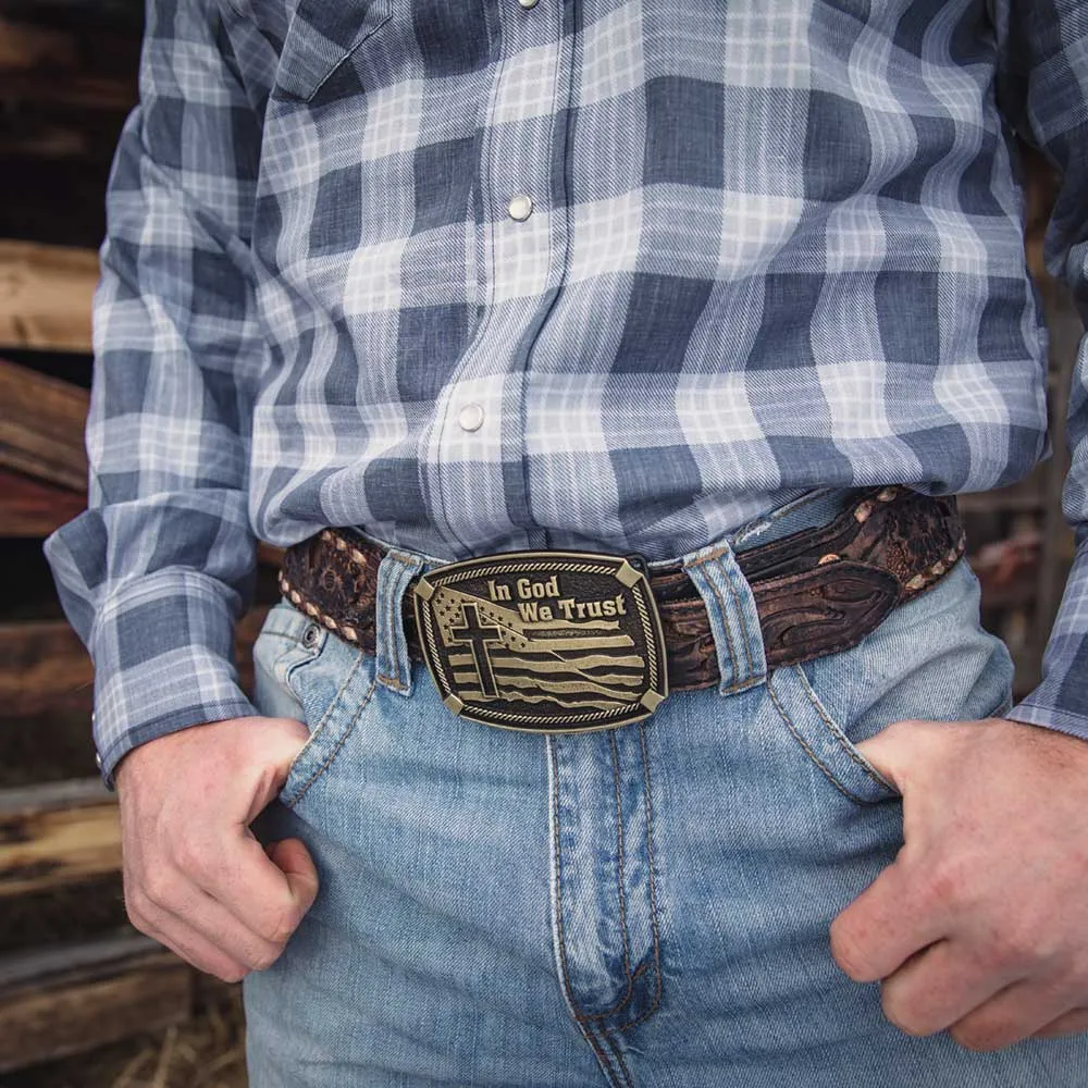 In God We Trust Buckle