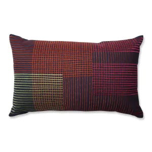 Indoor Graphic Lines Multi Rectangular Throw Pillow