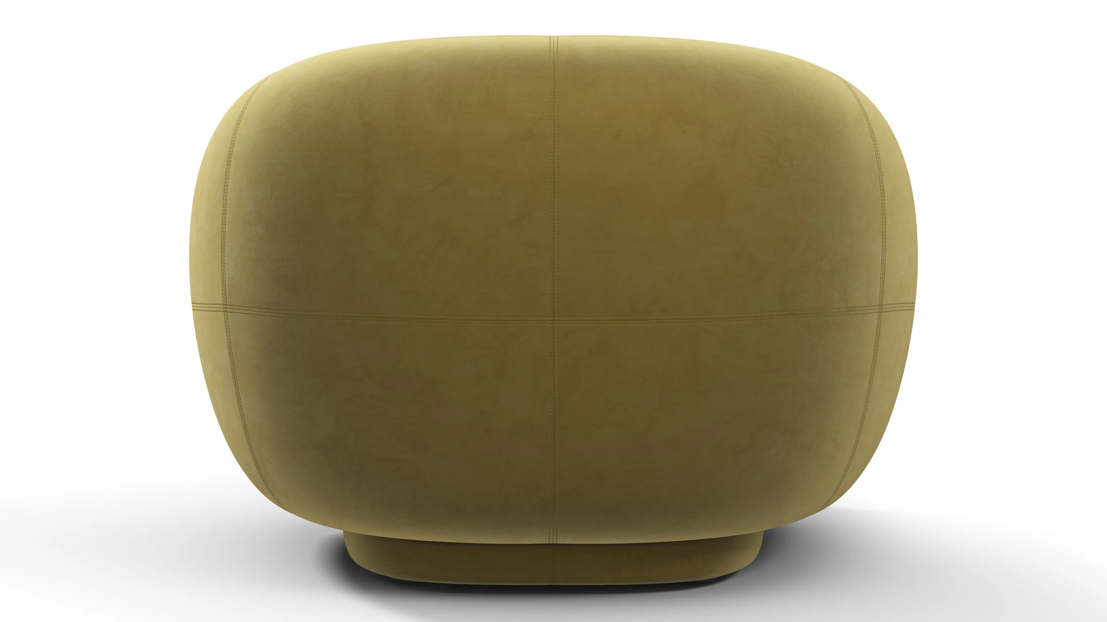 Julep - Julep Lounge Chair, Olive Gold Velvet