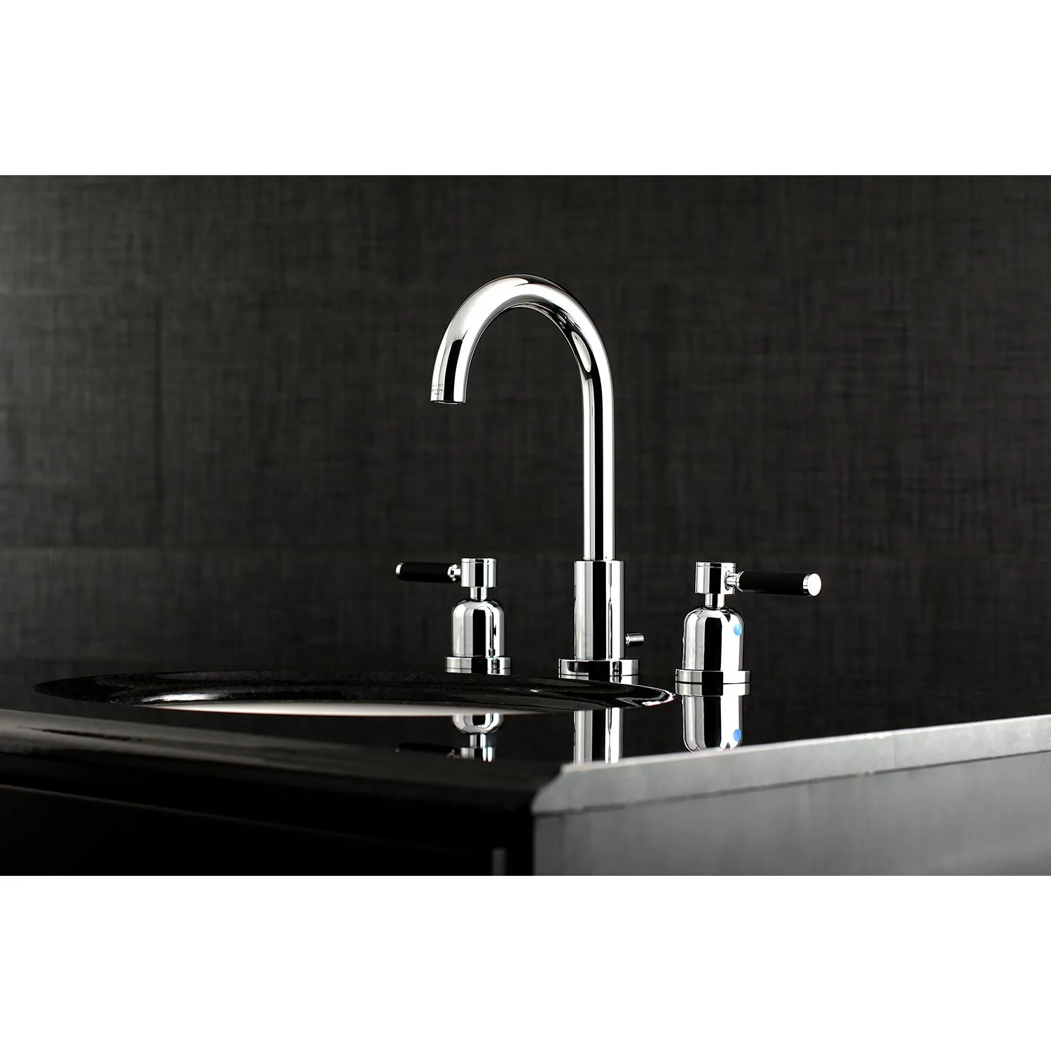 Kaiser Modern Widespread Bathroom Faucet