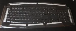 Keyboard Cover for Gyration GC15FK Keyboard,Keeps Out Dirt Dust Liquids and Contaminants - Keyboard not Included - Part#76G107