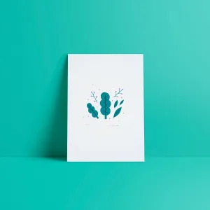 Leaves // A5 Silkscreen