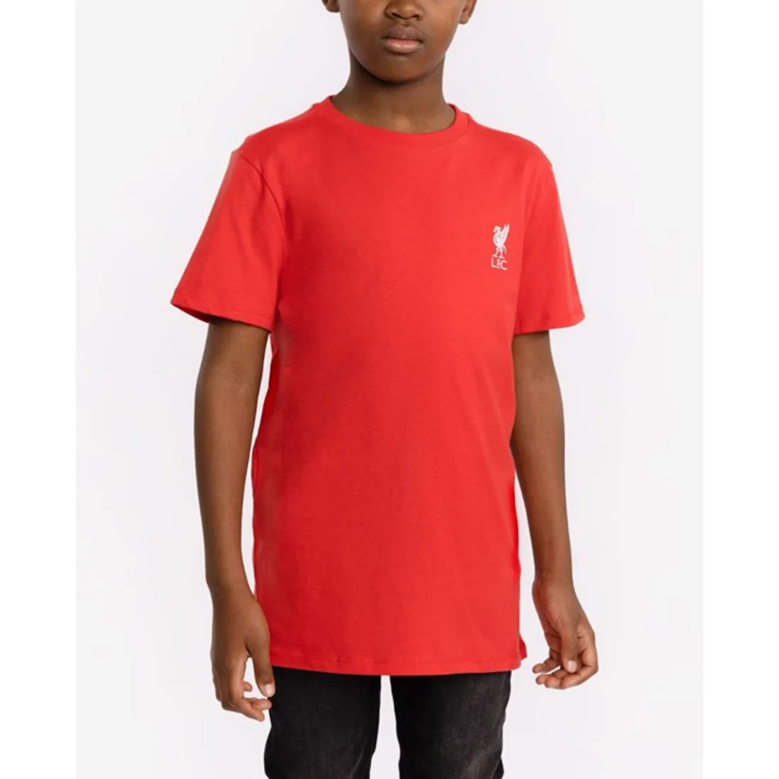 LFC LIVERBIRD JUNIOR EMBROIDERED TEE RED