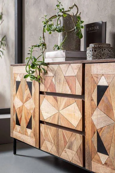 Limara Brown Mango Wood Sideboard