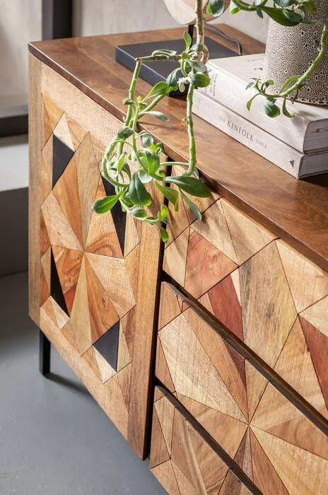 Limara Brown Mango Wood Sideboard