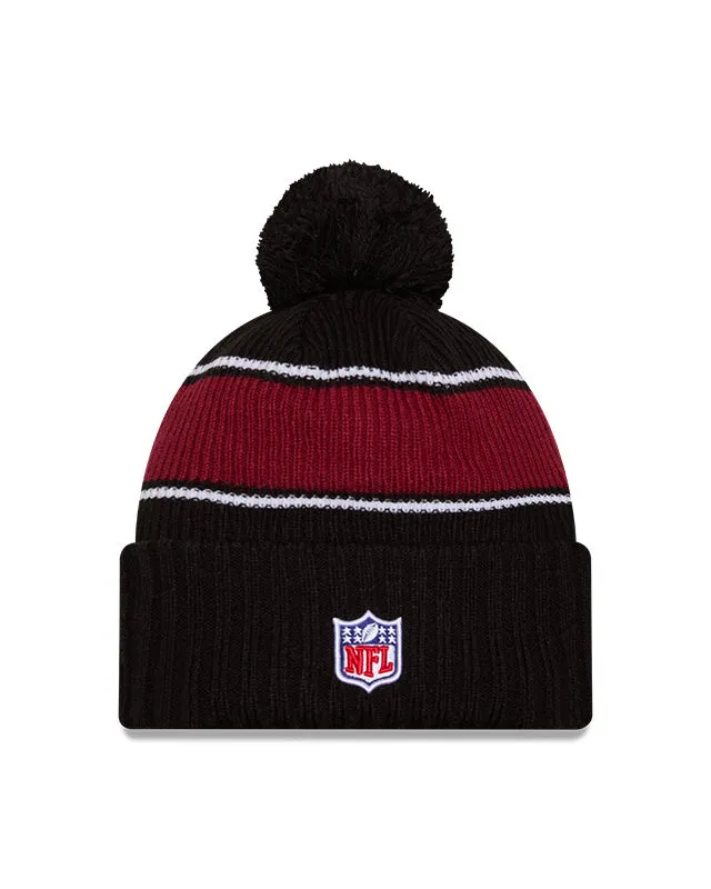 New Era Men's NFL Washington Commanders Sideline 24 Sport Pom Knit Toque