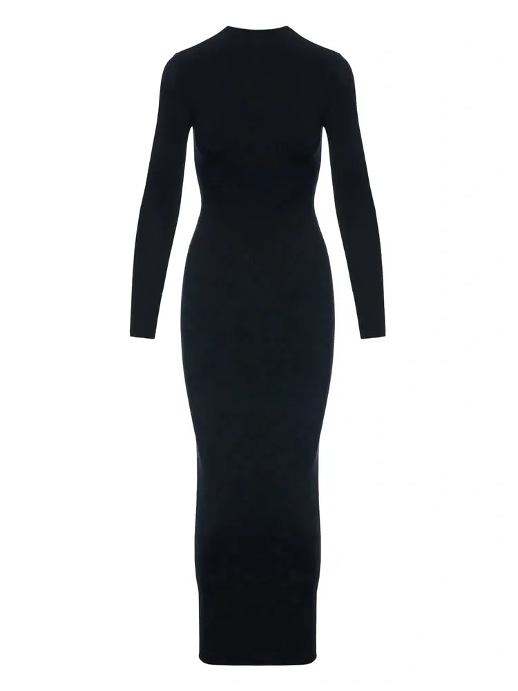 NW Sculpt Mock Neck Dress Curve