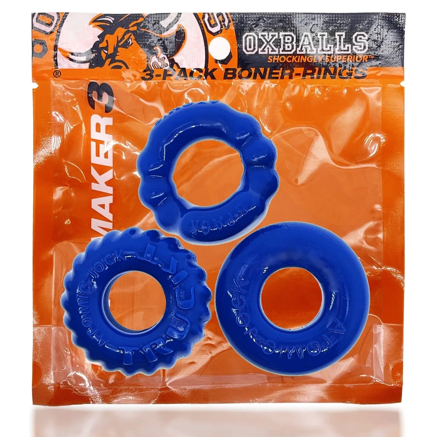 Oxballs Bonemaker Cock Ring 3-Pack