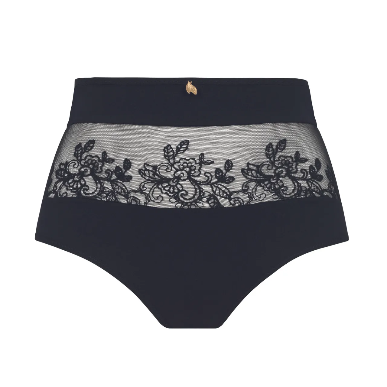 Paola Deep Brief in Black