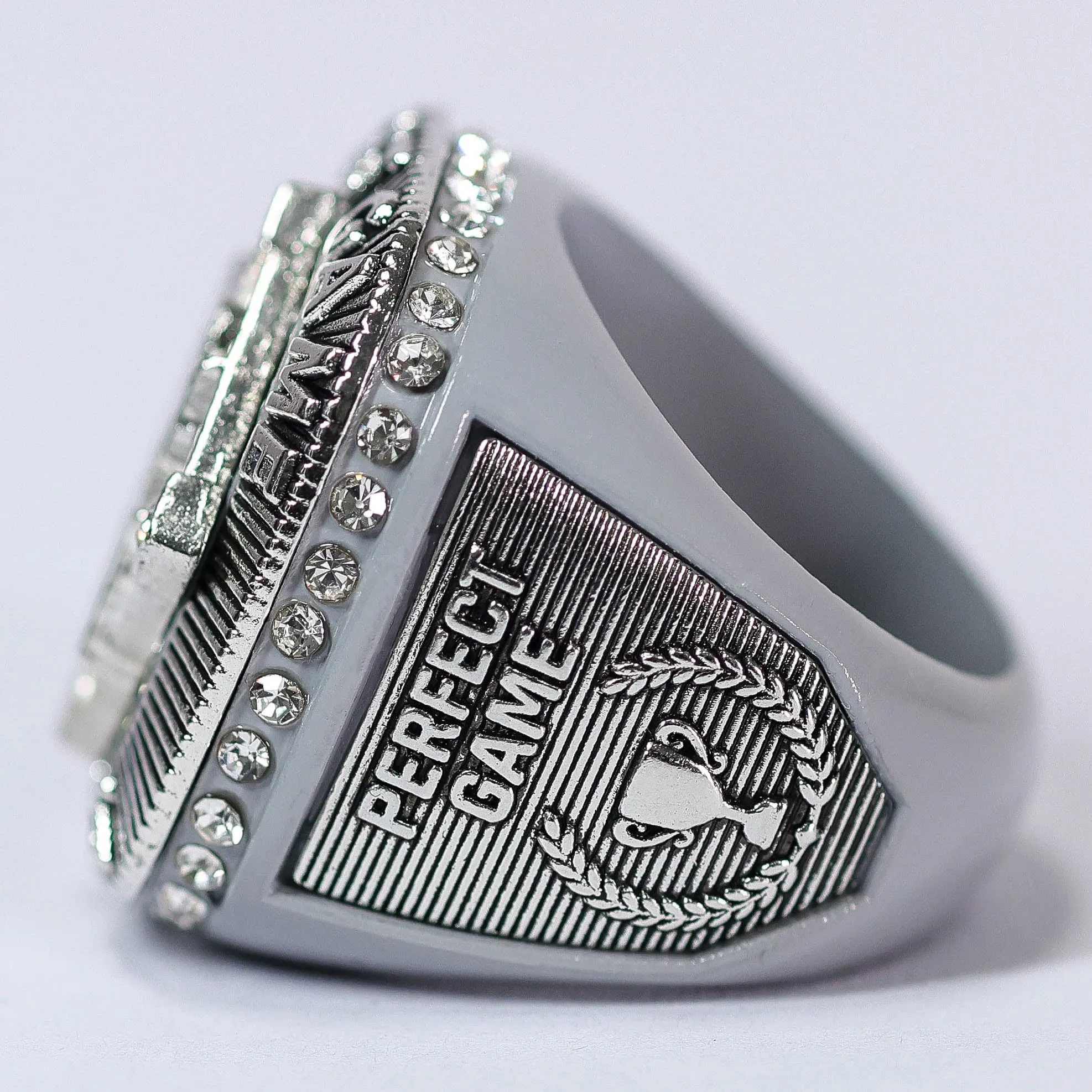 Perfect Game Ring 3 Charcoal Finalist