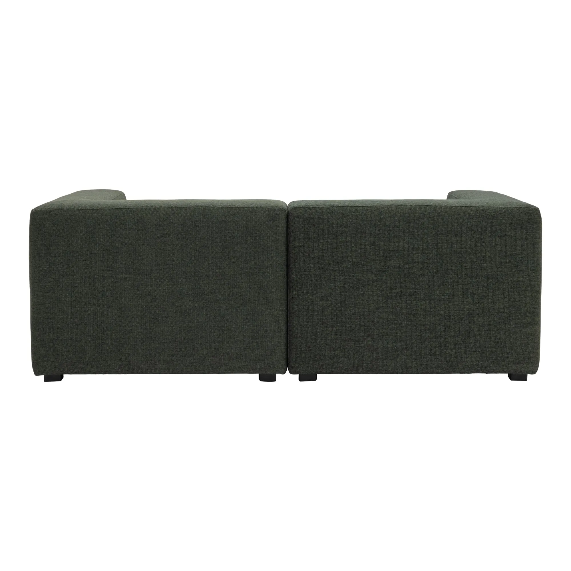 Romy Nook Modular Sectional Dark Green