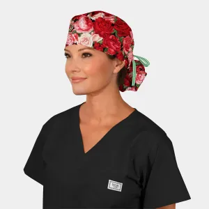 Rosy Trellis - Pony Surgical Hat