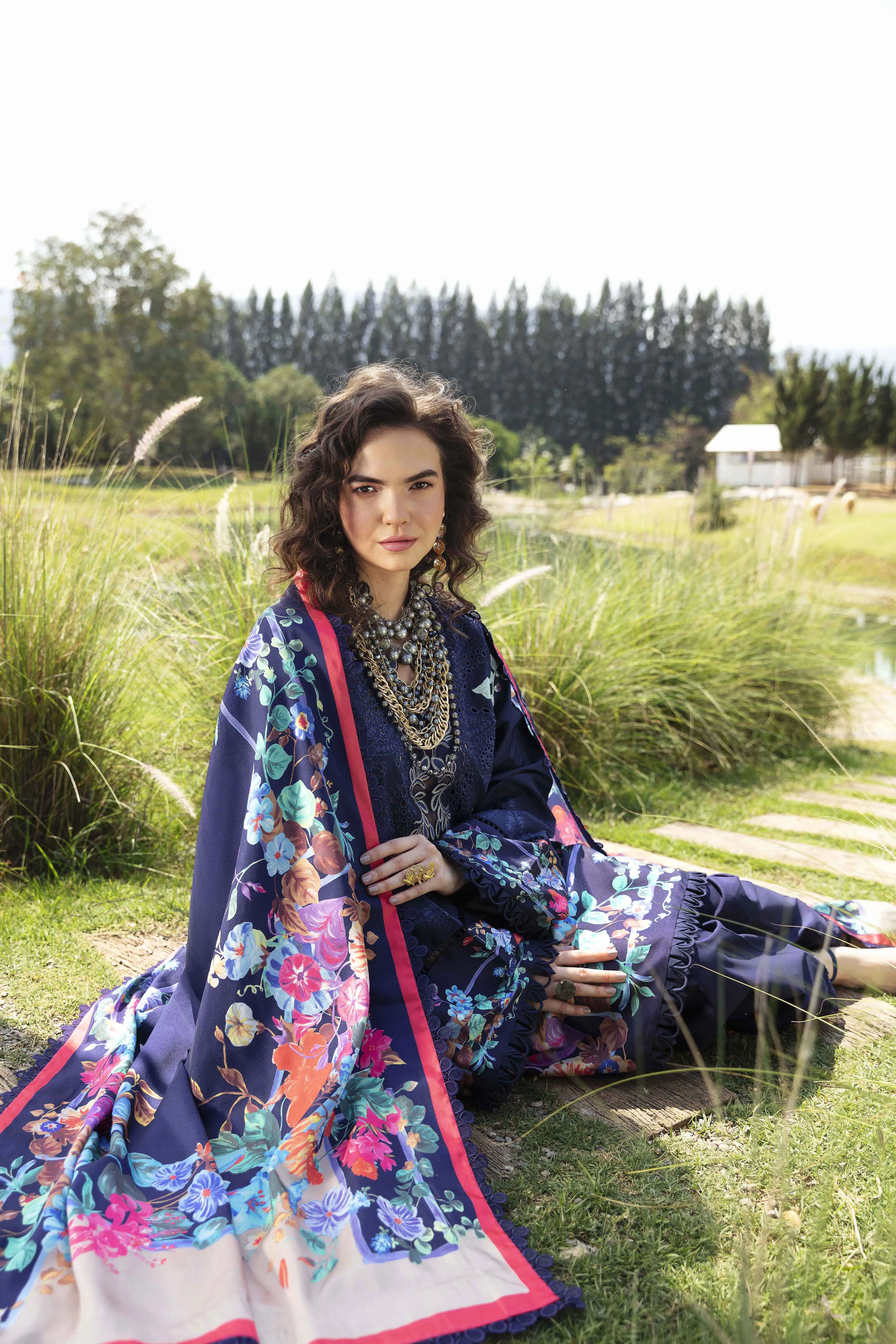 Sable Vogue Luxury Lawn Collection 2024 – BLOSSOM