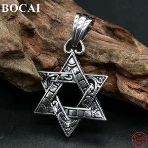 Sterling Silver "Star of David" Pendants for Men and Women