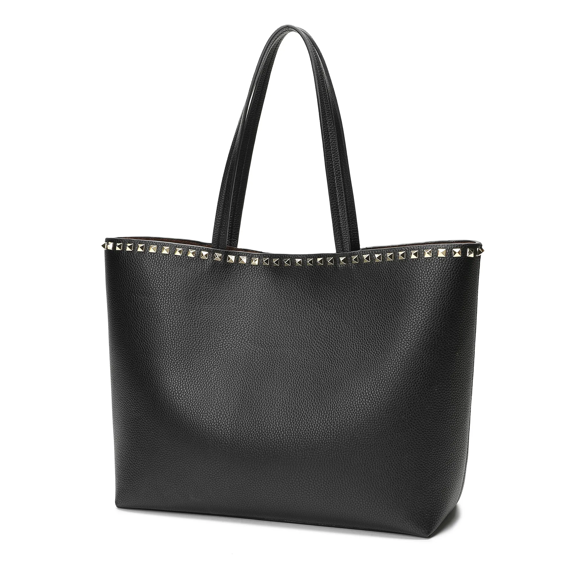 Top-grain Leather tote