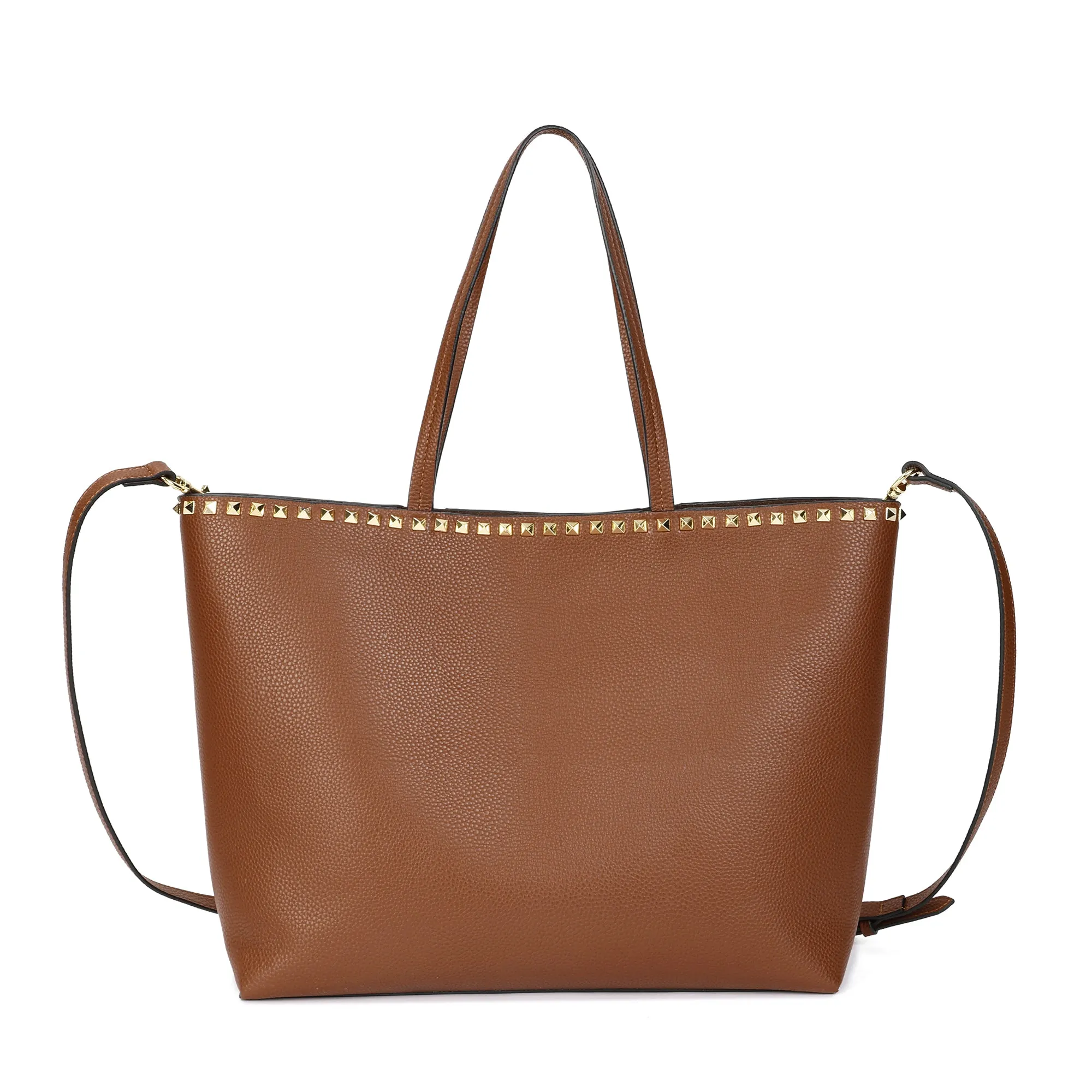 Top-grain Leather tote