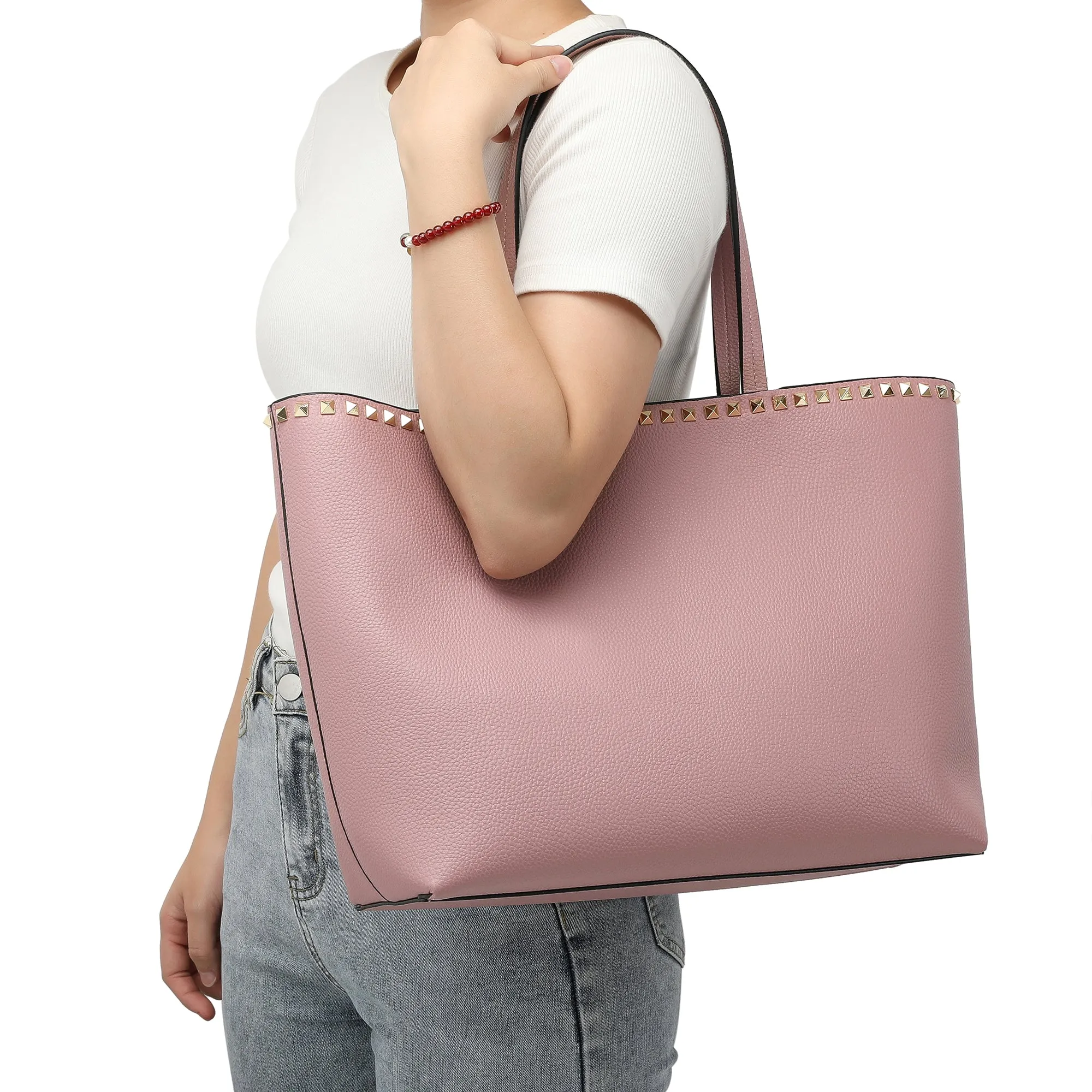 Top-grain Leather tote