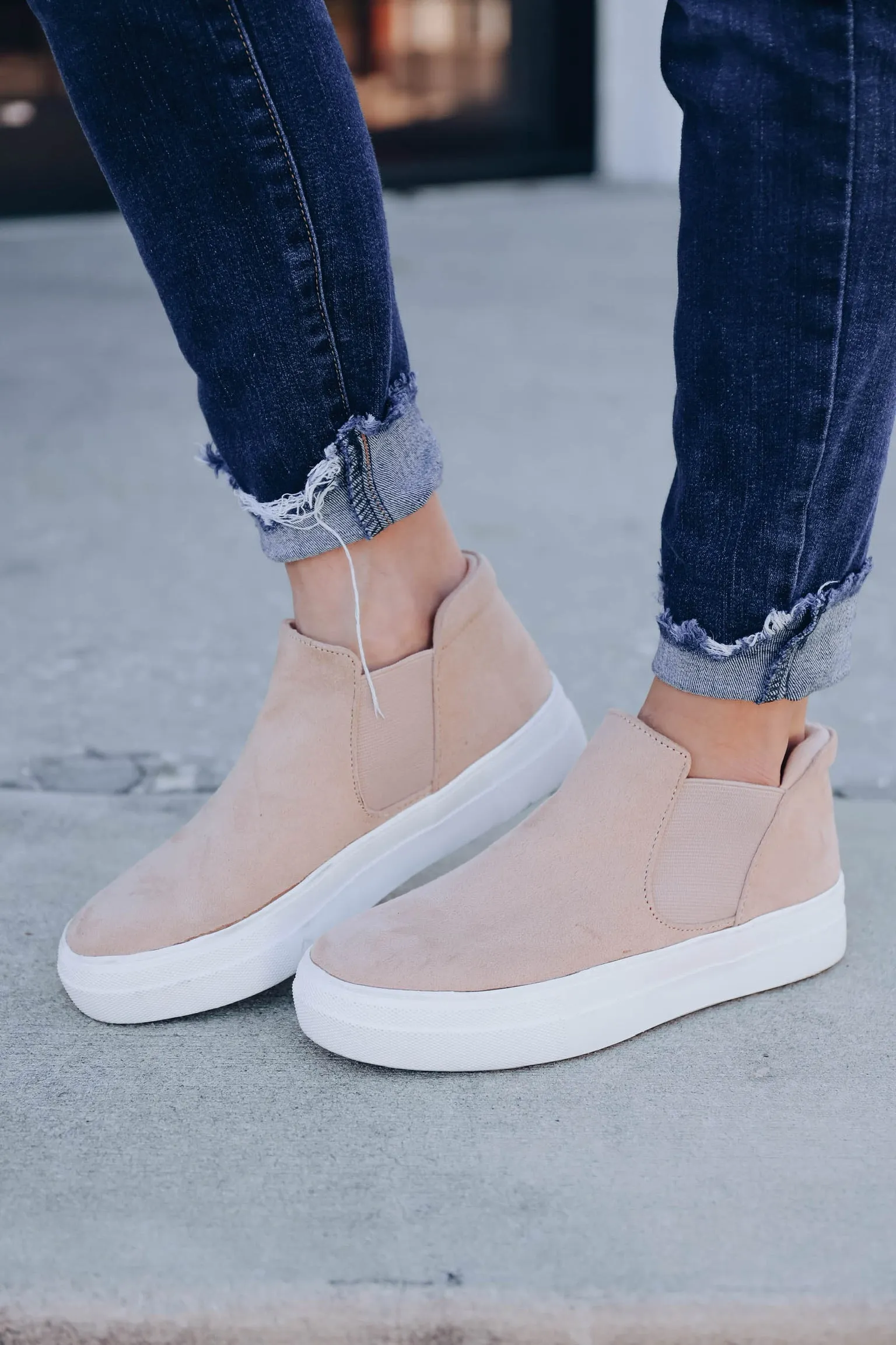 Viana Slip on Sneaker - Oatmeal