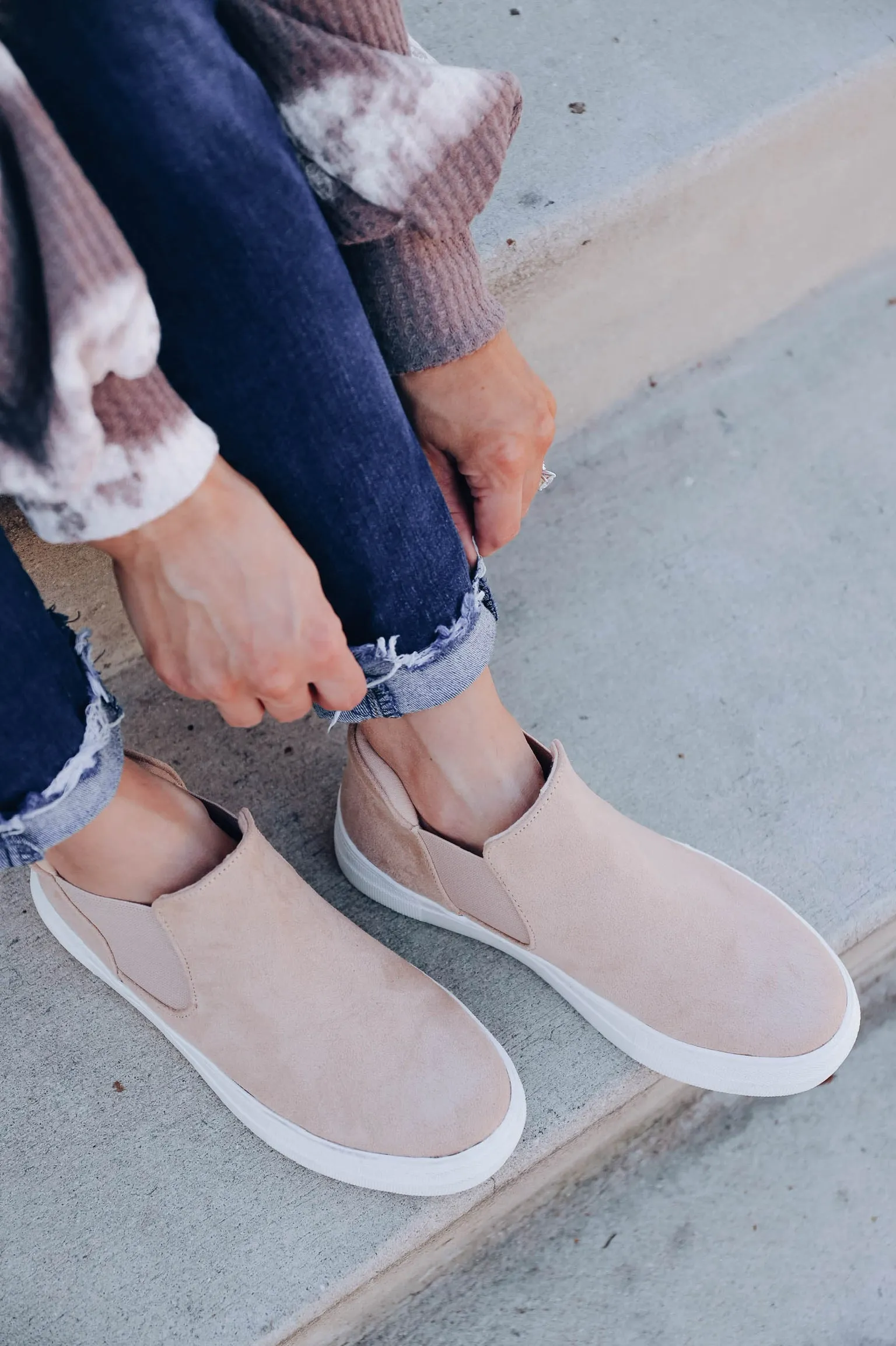 Viana Slip on Sneaker - Oatmeal