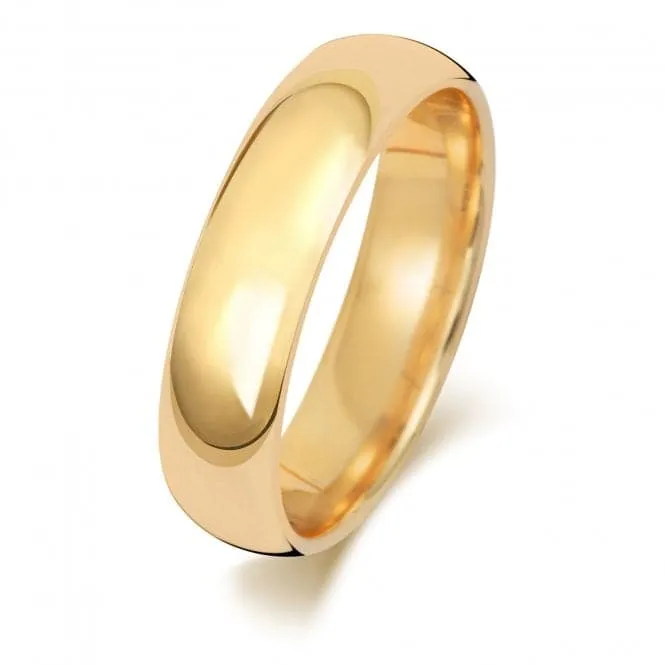 Wedding Band 18K Trad Court 5mm-1.45 Wedding  Ring WQ165M